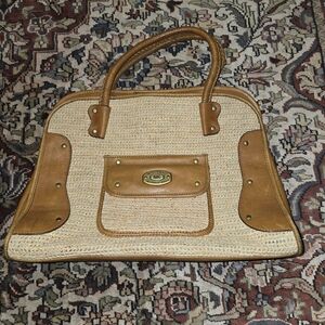 Michael Kors Tan and Cream Women's Tote Bag